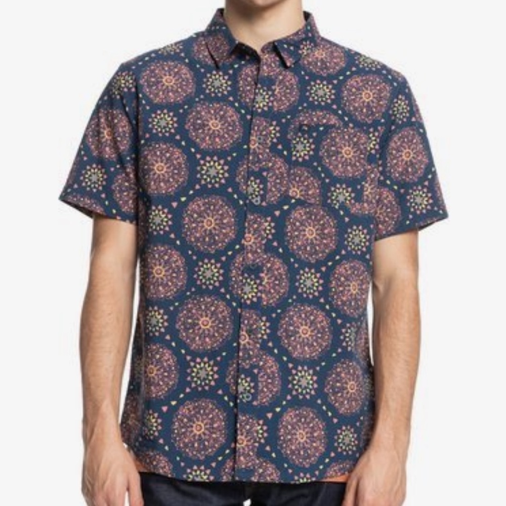 Quicksilver Button Down - S